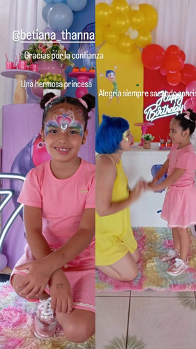 Animacion Infantil Pintacarita Globoflexia Personajes Vivos.