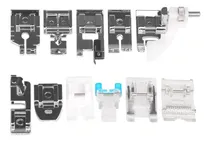 Comprar Kit 11 Pés Calcadores Máquina Doméstica + Haste Troca Rápida
