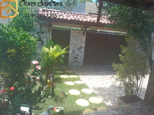 Imagem 2 de 21 de Casa 3/4, Sendo 1 Suíte, A 500m Da Praia. Jauá - Camaçari - Ca01187 - 70632695