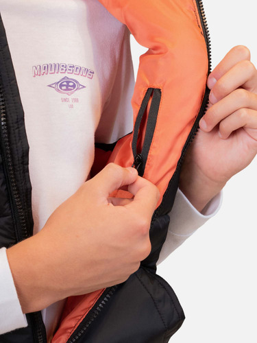 Parka Élite Infantil Negro Maui And Sons