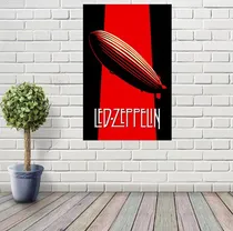 Comprar Cuadro Decorativo Led Zeppelin Portada 56x86cm Rock Música