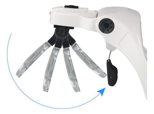 A Lupa Ajustable Con Diadema Y Luces Led, 5