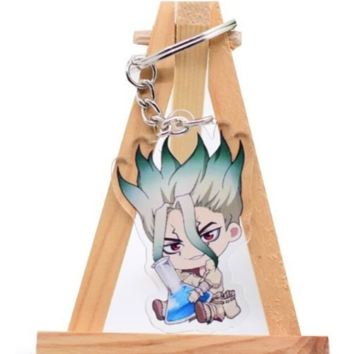 Imagen 1 de 2 de Llaveros Acrílicos Dr. Stone Modelo Senku