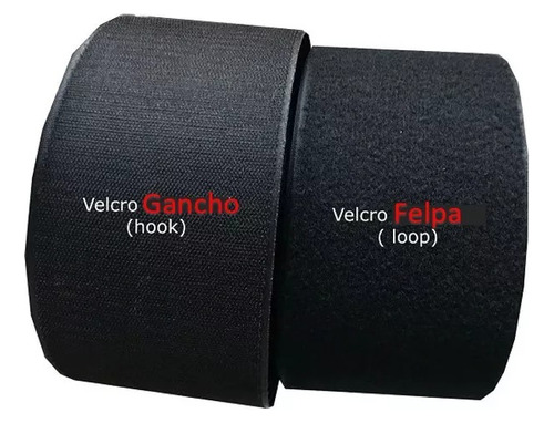Velcro Grueso Costura 2 Metros X 10 Cm De Ancho Hook & Loop 