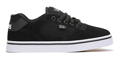 Tênis De Skate Hocks Flat Lite Preto Black White Original