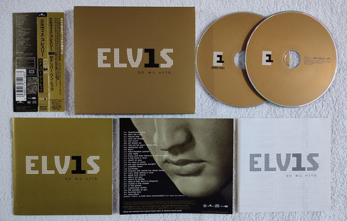 Elvis Presley 30 #1 Hits Special Edition Japan Slipcase 