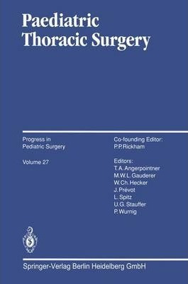 Libro Paediatric Thoracic Surgery - A. W. Auldist