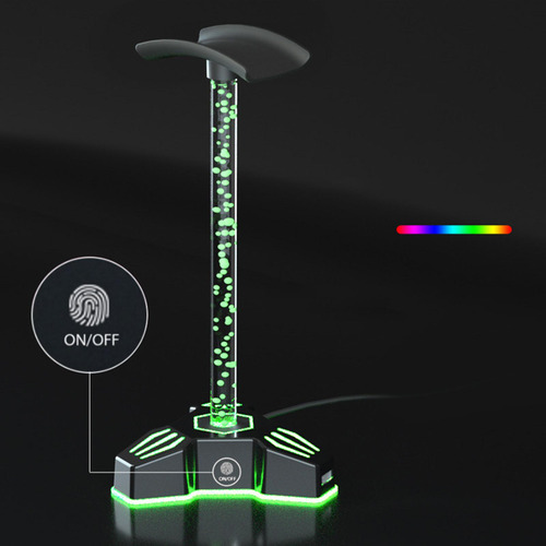 Soporte Para Auriculares Rgb Para Juegos, Colgador De