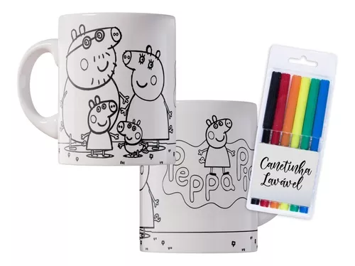 19 melhor ideia de Peppa Pig Para Colorir