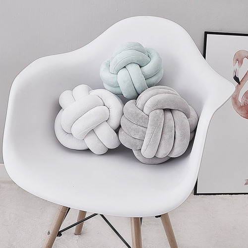 Mm A Almohada De Nudo Trenzado Cojín Con Relleno De Algodón