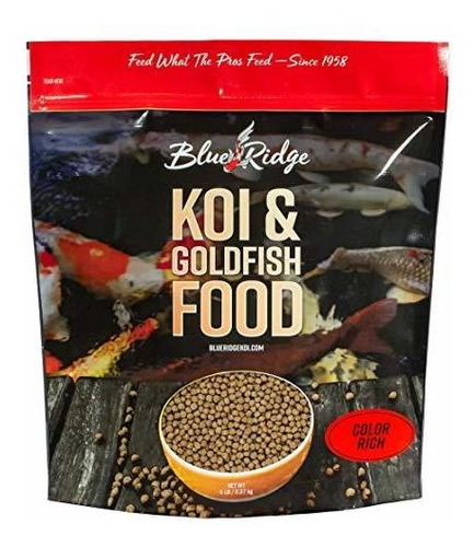 Comida Para Peces - Blue Ridge Fish Food, Color Rich Formula