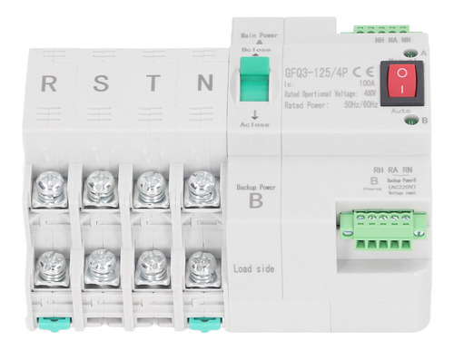 Transferencia Automática Eléctrica De Doble Potencia, 100a,