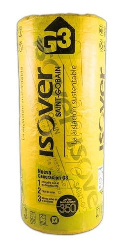 Isover Acustiver R 600 De 70 Mm 15.6m2 Lana De Vidrio