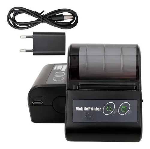 Mini Impressora Portatil Bluetooth 58mm Android Ios