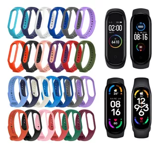 Correa Para Xiaomi Mi Band 3 4 5 6 7 Envío Rápido