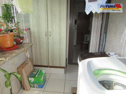 Apartamento Com 3 Dormitórios À Venda, 150 M² Por R$ 435.000,00 - Gonzaguinha - São Vicente/sp - Ap1341