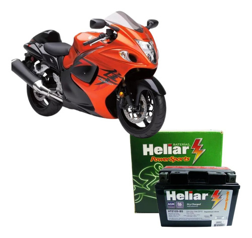 Bateria Heliar Bmw 1200 R 1200 Gs 2004 2018