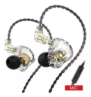 Audífonos In-ear Trn Mt1 Hifi Auriculares Monitor S/mic