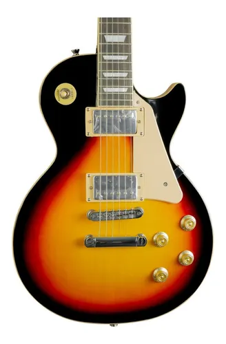 Guitarra eléctrica Memphis E40 les paul de caoba sunburst con diapasón de palo de rosa