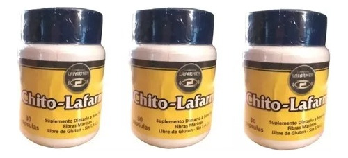 Chito Lafarmen Supl Dietario A Base De Fibras Marinas X3