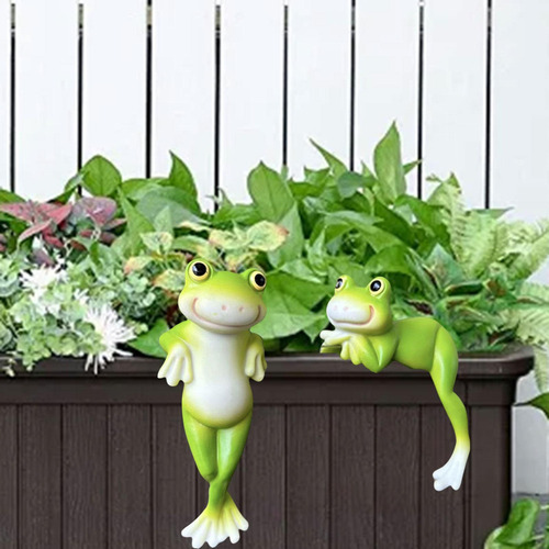 L Estatuas De Ranas 2 Figuras De Ranas Pequeñas Y