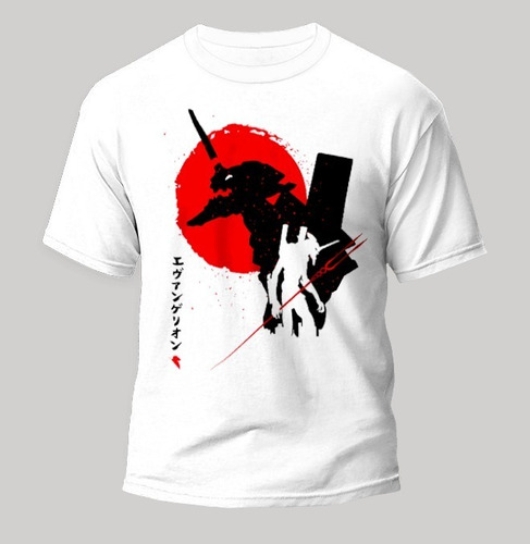 Remera Evangelion Anime Diseño Exclusivo 100% Algodón