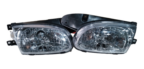 Faros Delanteros Hyundai Accent (punta Diamante) 