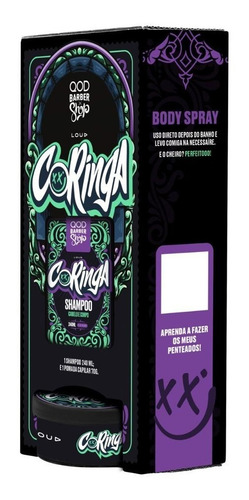 Imagem 2 de 6 de Qod Loud | Kit Coringa | Shampoo 230ml + Pomada Capilar 70g