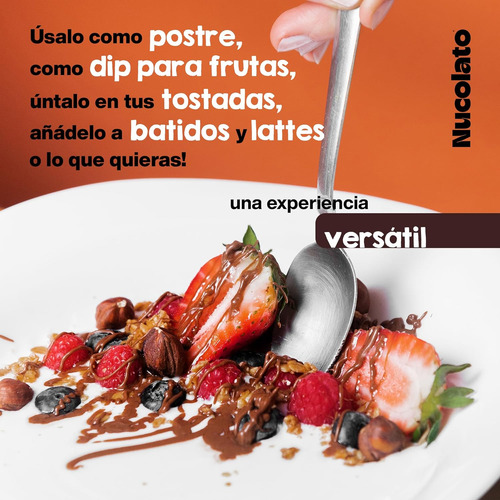 Crema De Avellana Nucolato Classic Keto Sin AzĂșcar 350g