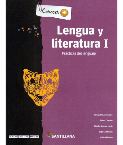 Lengua Y Literatura 1 Santillana Conocer