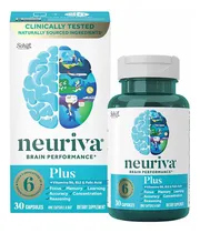 Comprar Neuriva Plus Brain (30 Cápsulas) Perfomance Hechas En E.u. Sabor Sin Sabor