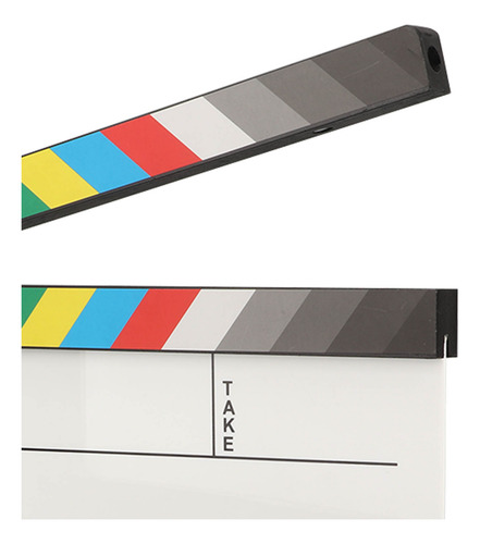 Clapper Board Para Diretores De Cinema, Placa De Filme Acríl