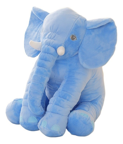 Almohada Almohada Elefante Bebé Peluche Azul Rosa