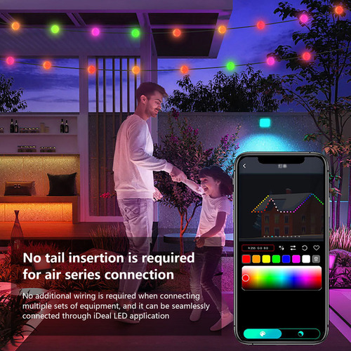 Barra De Cuero Inteligente Con Tira Led Decorative Lights Ma
