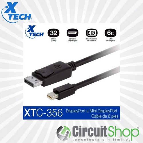 Cable Mini Displayport A Displayport Macho Circuit Shop