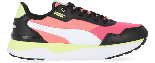 Zapatillas Urbanas Puma R78 Voyage Mujer En Rosa Y Negro | D