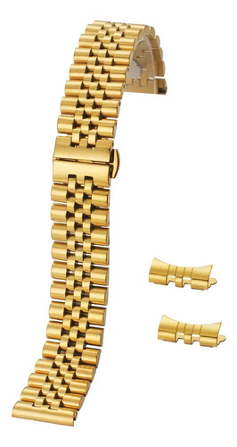 . 21 Mm - Correa De Reloj Unisex Pulida De 12 A 22 Mm De