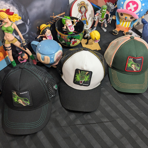 Gorra Dragon Ball Z Dragon Shenron Shen Long Unisex Adulto Shenlong Verde Militar Unitalla