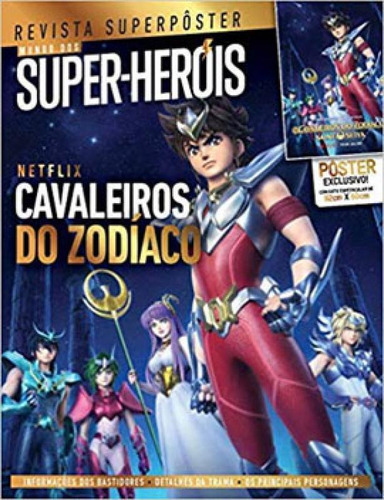 Revista Superpôster - Cavaleiros Do Zodíaco, De A Europa. Editora Europa, Capa Mole Em Português