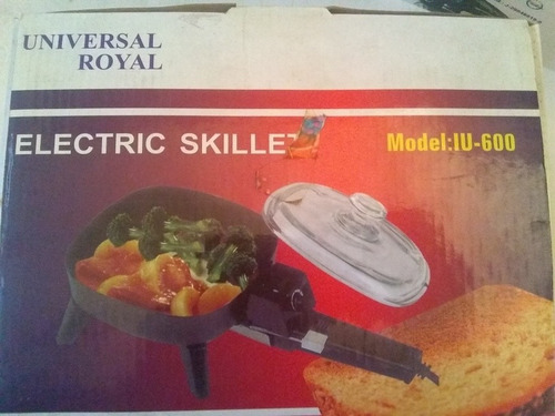Sarten Electrica Marca Universal Royal Modelo Iu-600