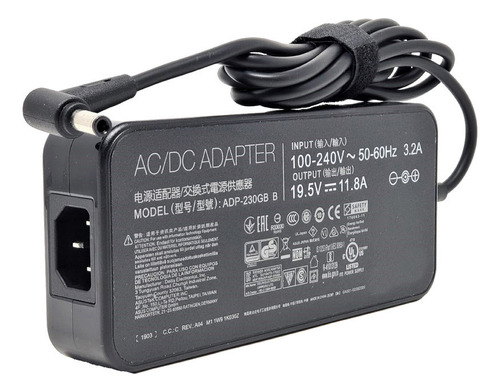 Cargador Genérico Para Laptop Asus 19.5v 11.8a 230w 6.0*3.7