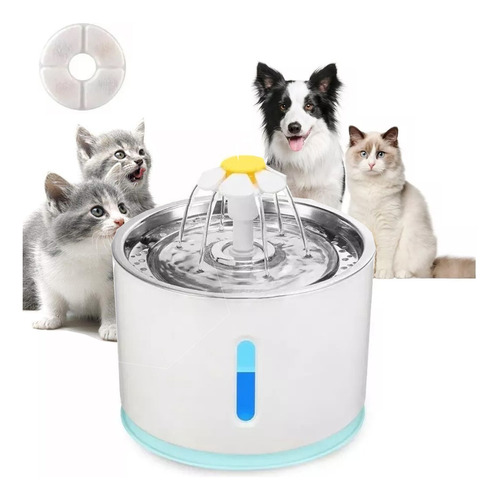 Bebedero Automático Para Perros Y Gatos De 2.4 L
