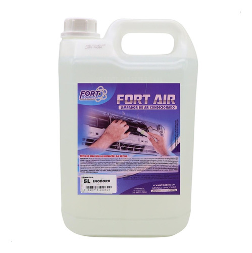 Desinfetante Bactericida Ar Condicionado Fresh Air 5 Litros