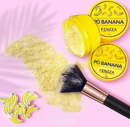 Fenzza Po Facial Banana - Fixa Maquiagem