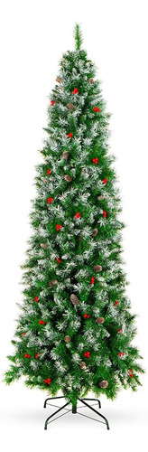 Árbol De Navidad Artificial Tipo Lápiz Predecorado