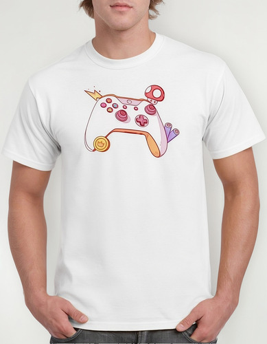 Playera Hombre Control Videojuego Xbox Nintendo Playstation