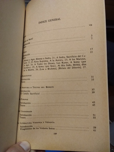 La India Literaria. Mahabarata.los Vedas.leyes De ManĂș (Usado)