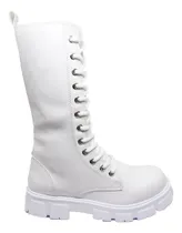 Comprar Borcegos Dama\u002Fnenas Bota Plataforma C\u002Fcierre Caña Alta 27-34