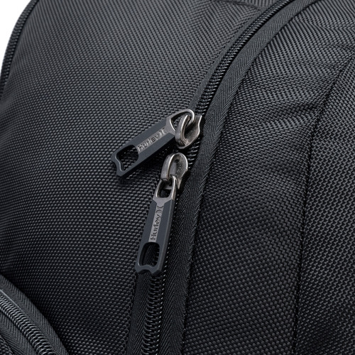 Mochila De Rodinhas Executiva Notebook Reforçada Trabalho Cor Preto Desenho Do Tecido Liso