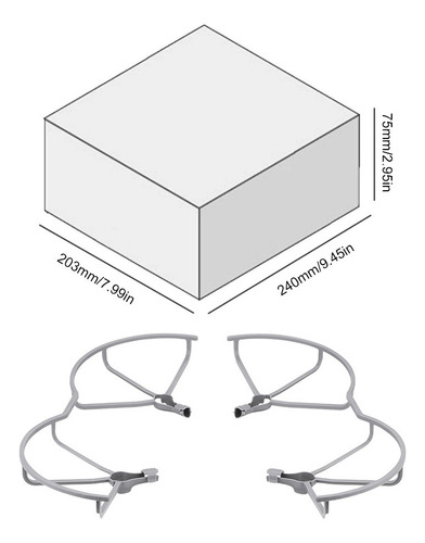 Para Protetores De Lâmina De Hélice Para Acessórios Dji